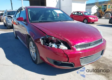 2011 Chevrolet Impala Lt из США, поврежденный, VIN 2G1WB5EK9B1166660